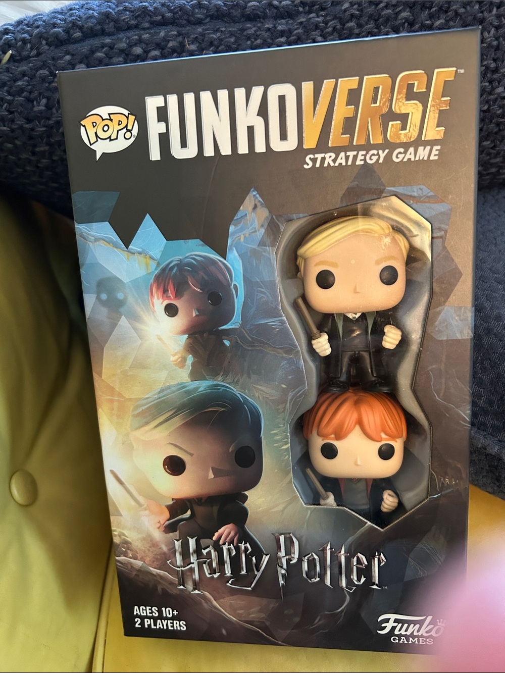 Funko FUNKOVERSE Harry Potter Strategy Game - Black, Blonde & Red Figures